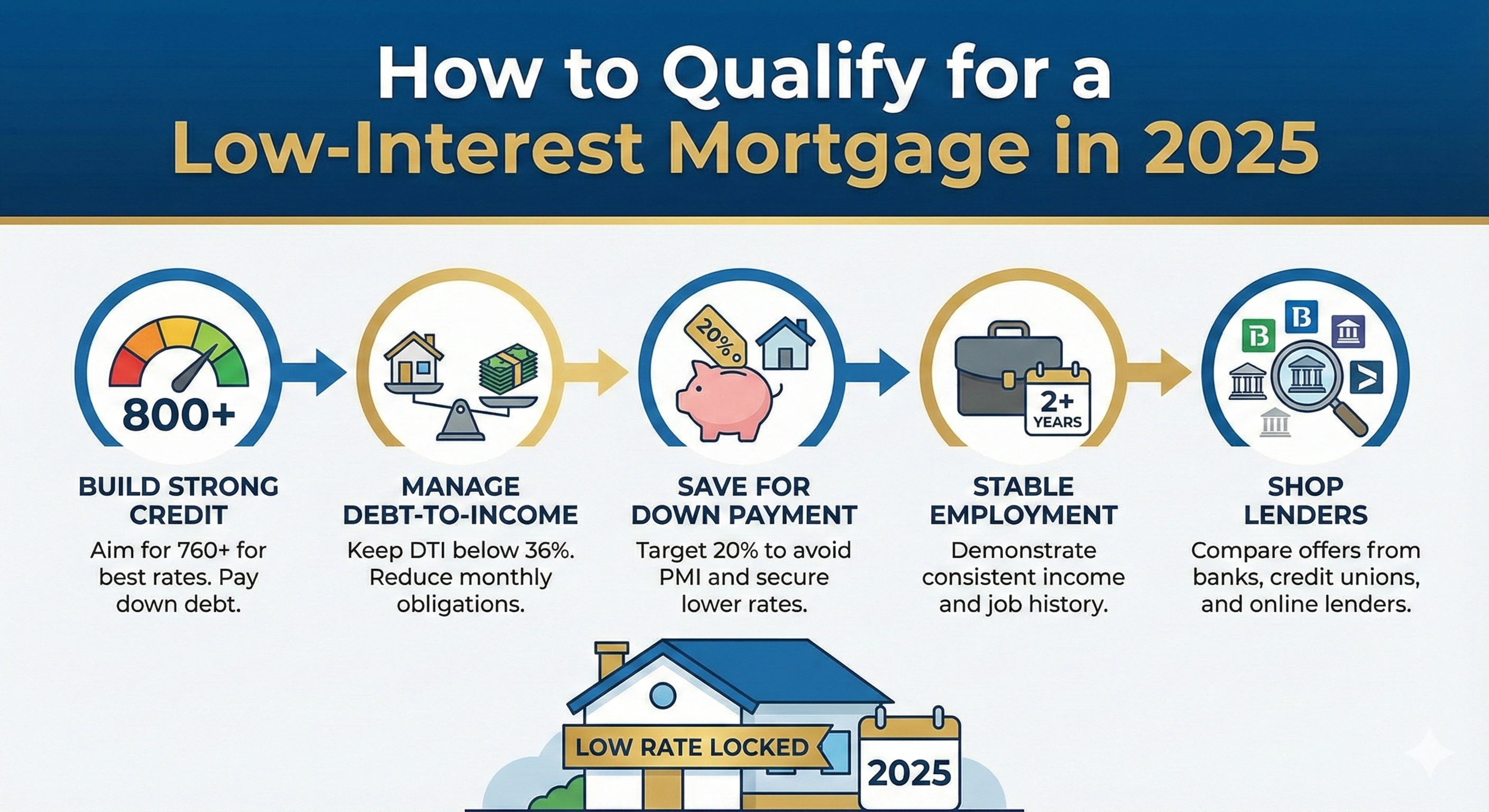 How to Qualify for a Low-Interest Mortgage in 2025 Thumbnail