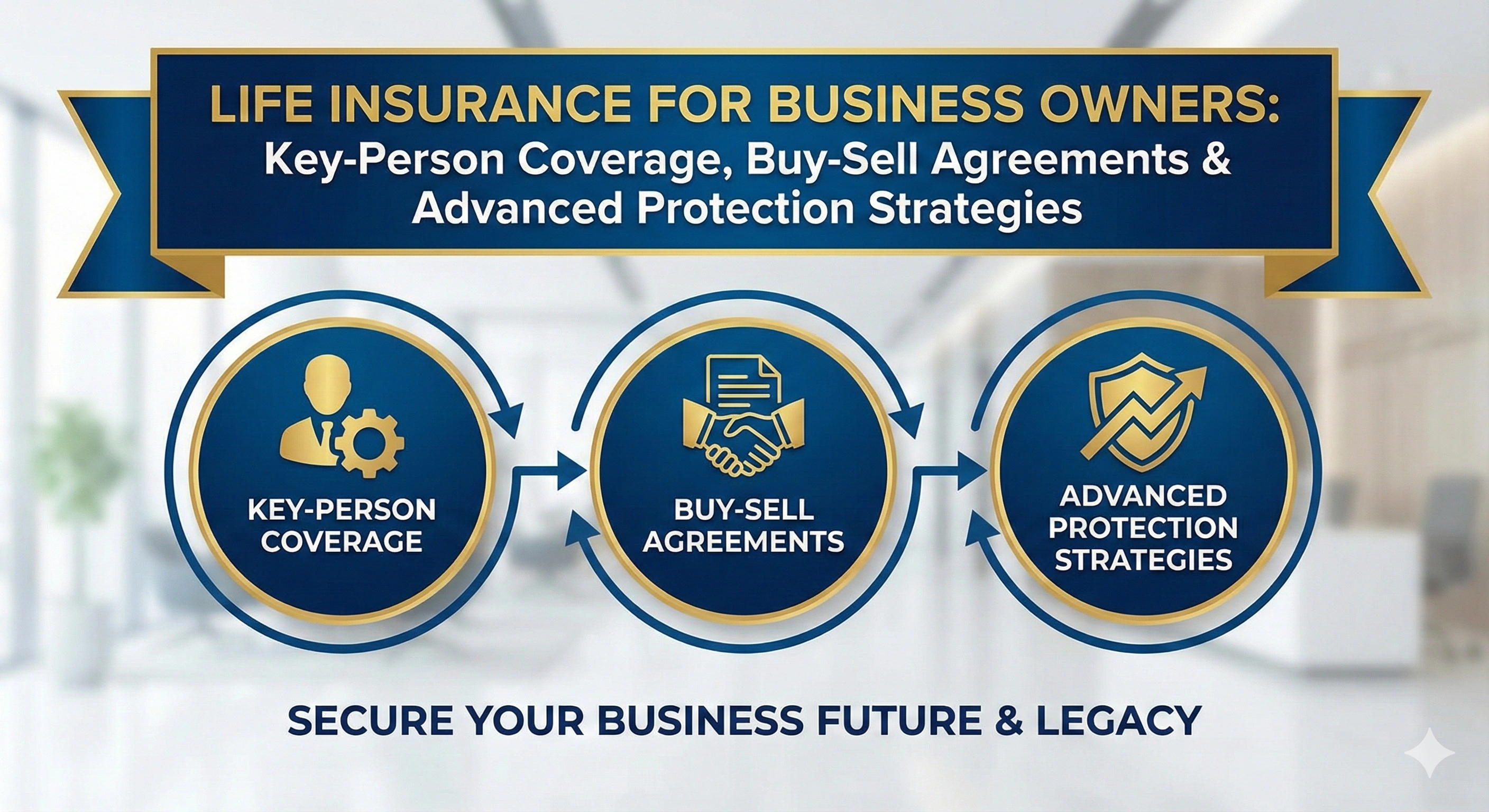 Life Insurance for Business Owners: Key-Person Coverage, Buy-Sell Agreements & Advanced Protection Strategies Thumbnail